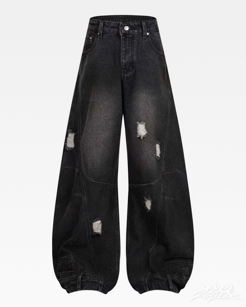 Y2K Distressed Jeans
