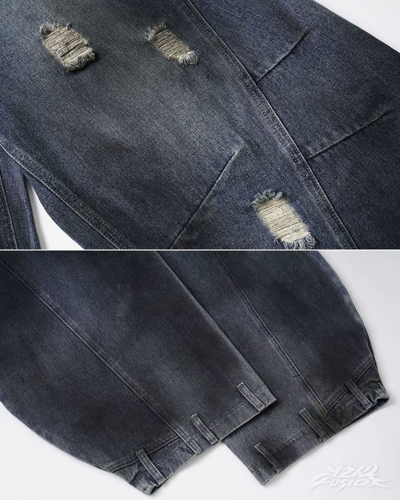 Y2K Distressed Jeans