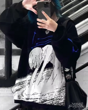 Y2K Evangelion Pullover
