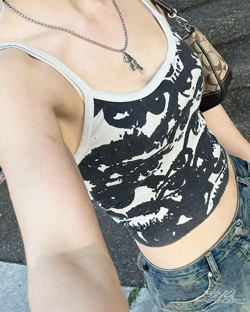 Y2K Augen Tanktop