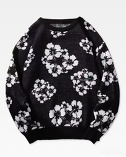 Maglione floreale Y2K