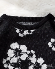 Maglione floreale Y2K