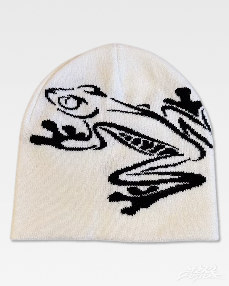 Y2K Frog Beanie