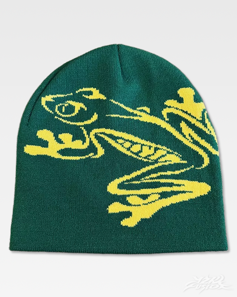 Y2K Frog Beanie