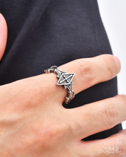 Anello croce gotica