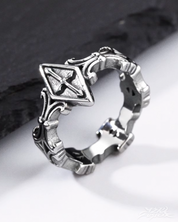 Anello croce gotica