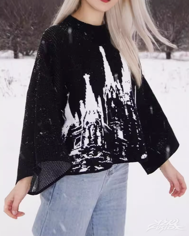 Y2K Gothic Pullover