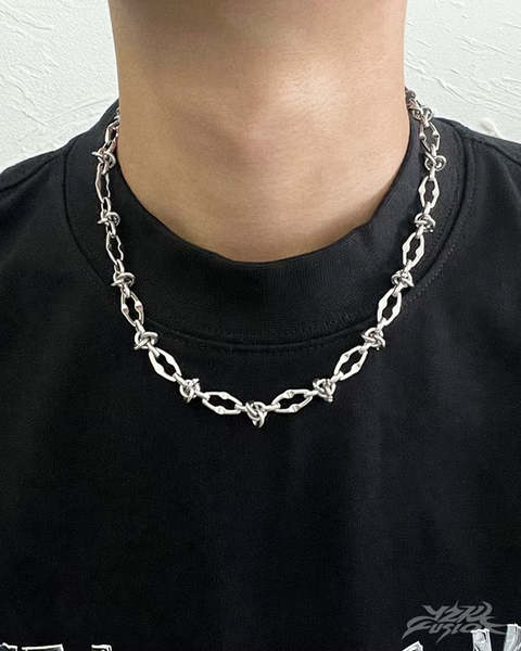 Y2K Grunge Chain Necklace | Y2K Fusion