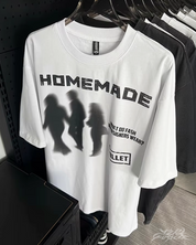 Y2K Homemade blurred shirt