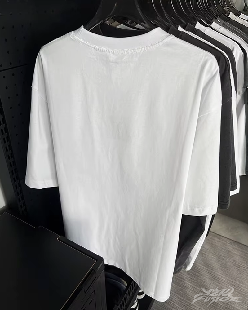 Y2K Homemade blurred shirt