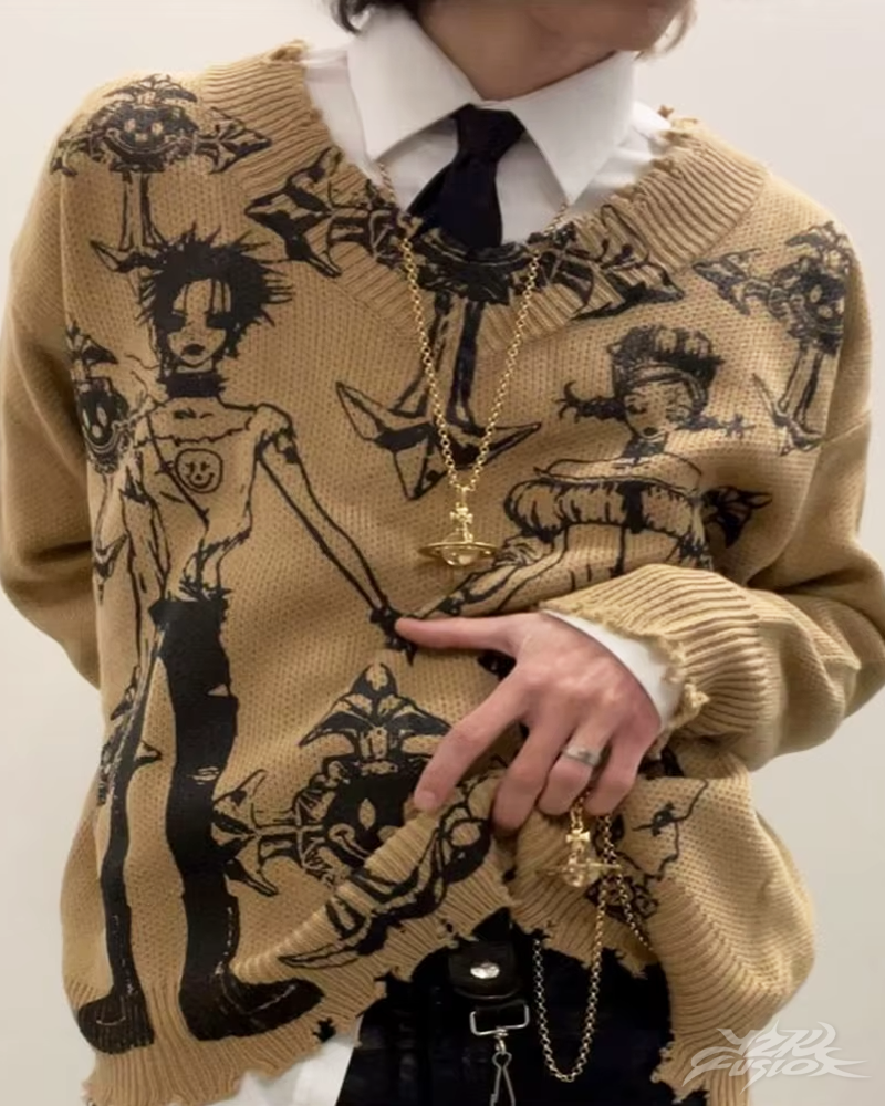 Sweter Nana Y2K