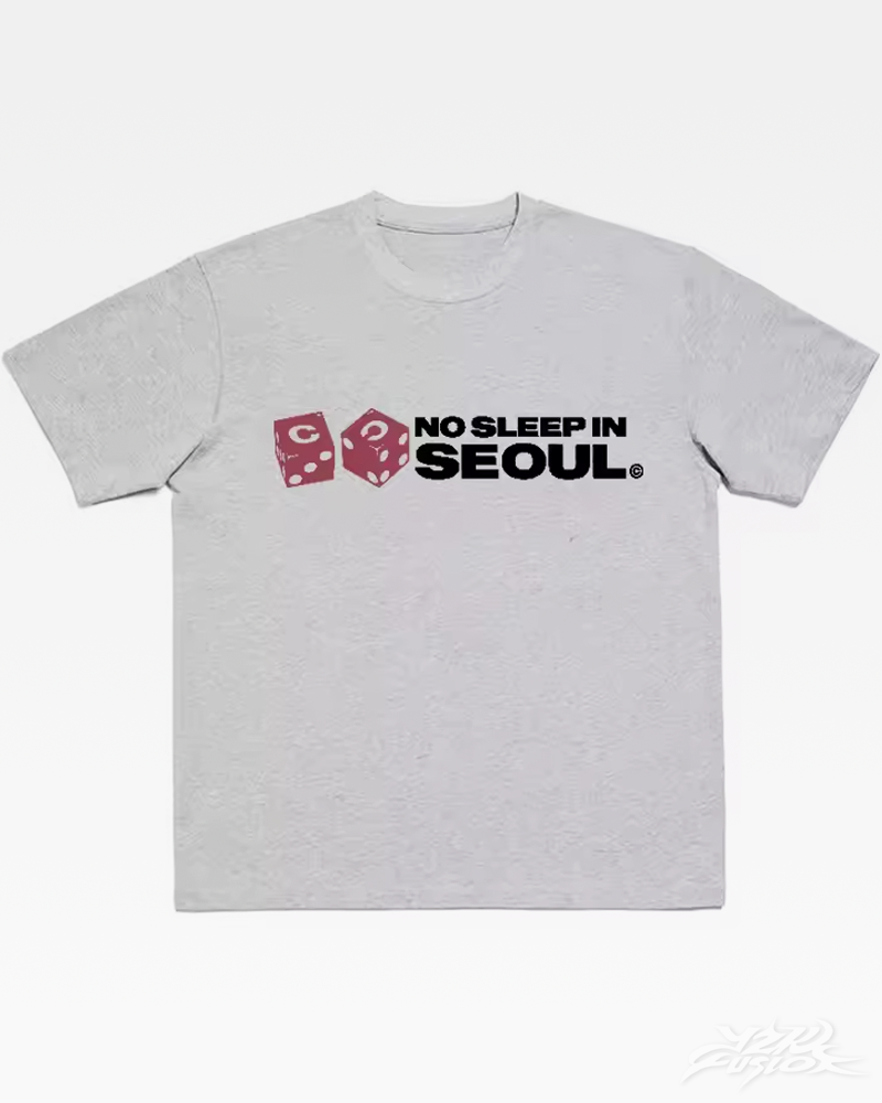 Y2K No sleep in Seoul shirt