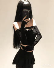 Y2K Off Shoulder Top