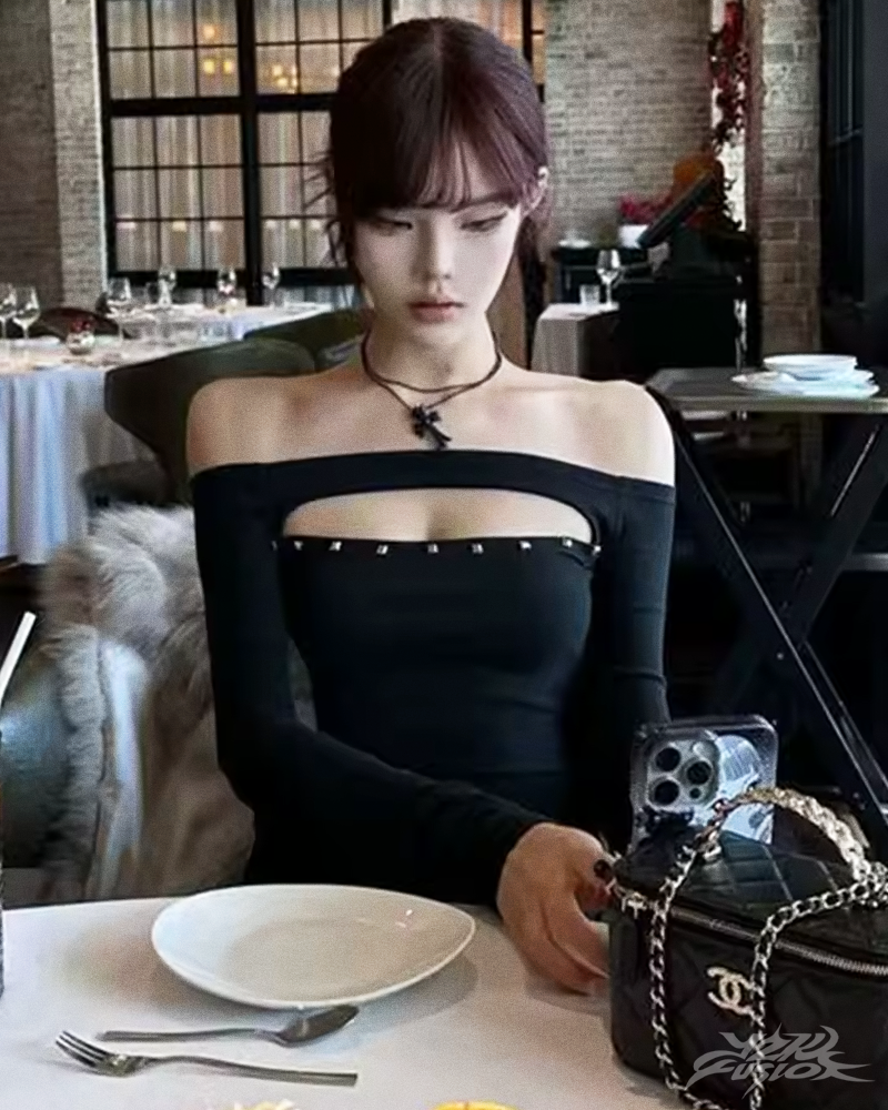 Y2K Off Shoulder Top