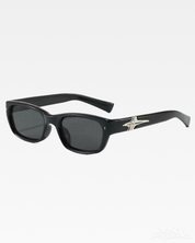 Lunettes de soleil rectangulaires Y2K