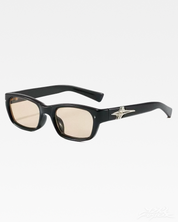 Lunettes de soleil rectangulaires Y2K
