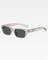 Lunettes de soleil rectangulaires Y2K