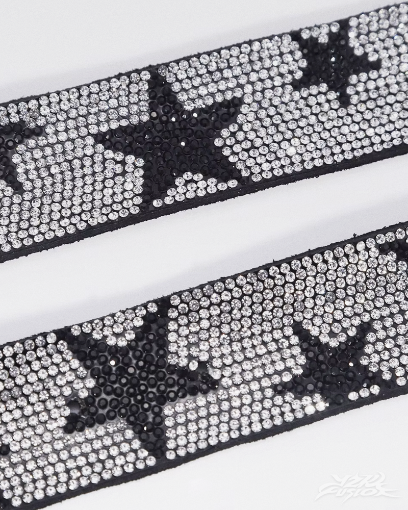Ceinture étoile strass Y2K