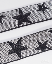 Ceinture étoile strass Y2K