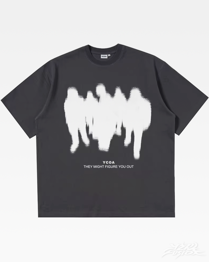 Y2K shadow silhouettes shirt