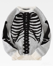 Y2K Skelett Pullover