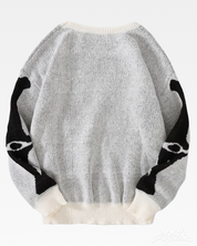 Y2K Skelett Pullover