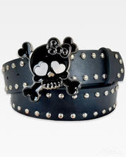 Y2K Skull Belt