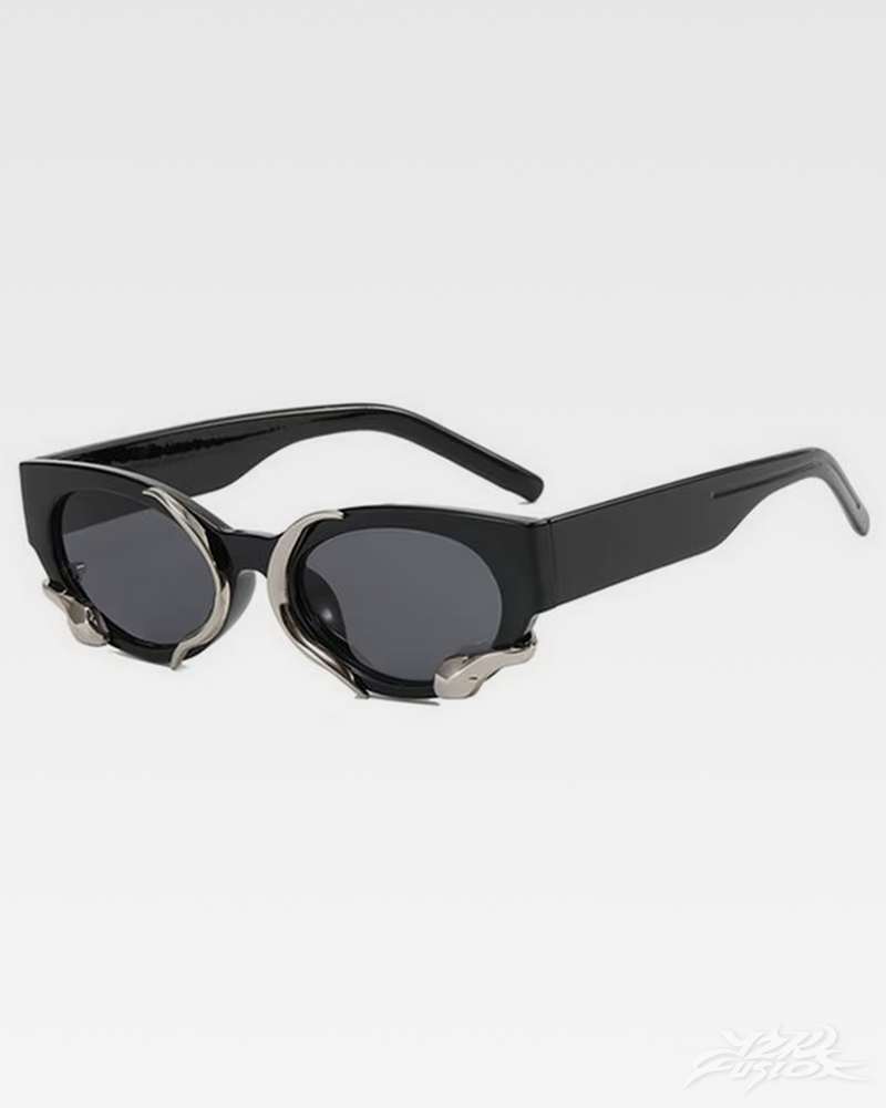 Y2K Schlangen Sonnenbrille
