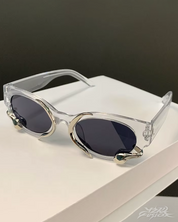 Y2K Schlangen Sonnenbrille