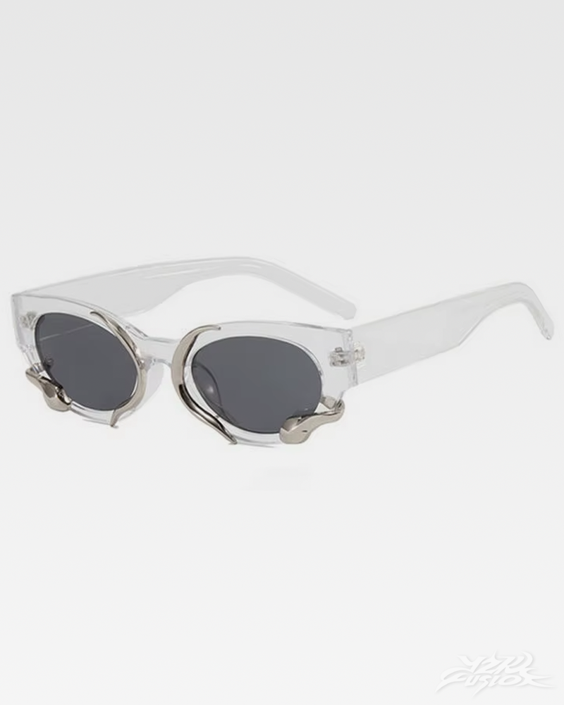Y2K Schlangen Sonnenbrille