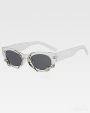 Y2K Schlangen Sonnenbrille
