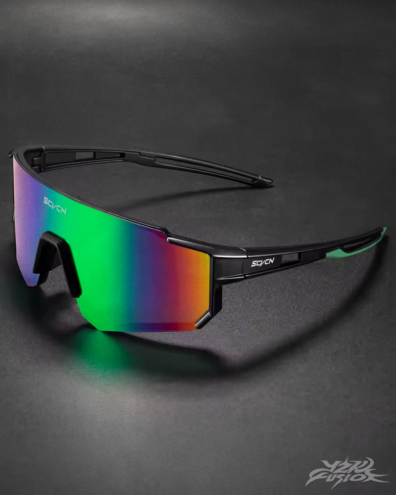 Occhiali da sole sportivi a visiera Y2K