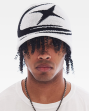Y2K Star Beanie