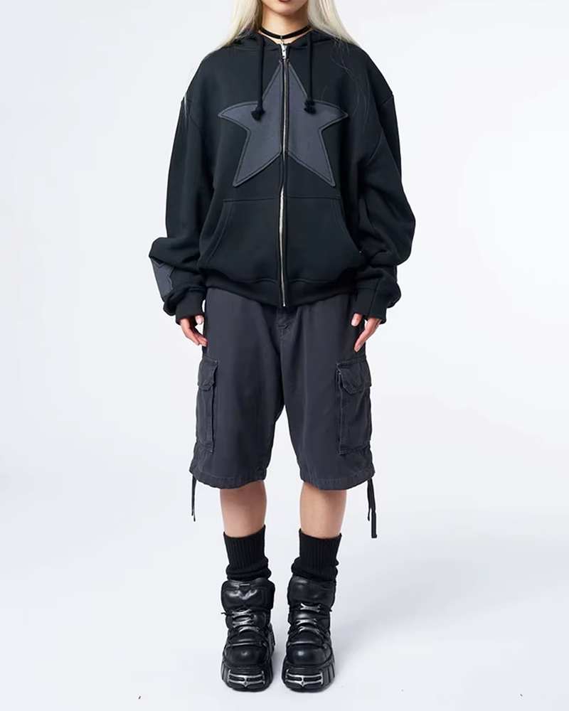 Y2K Star Hoodie
