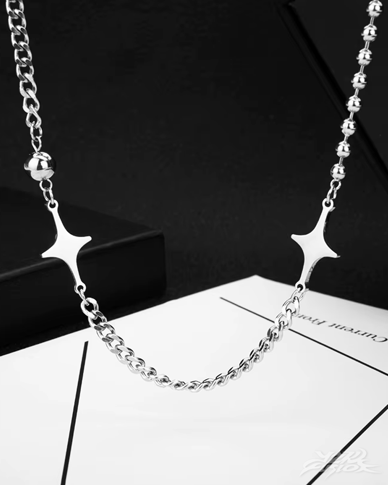 Y2K Star Necklace