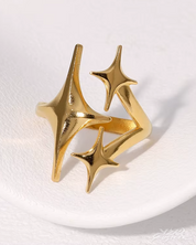 Y2K Star Ring