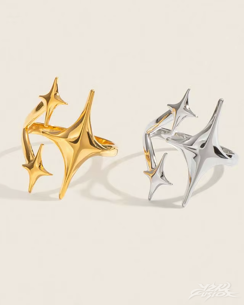Y2K Star Ring