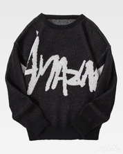 Sweter streetwear Y2K