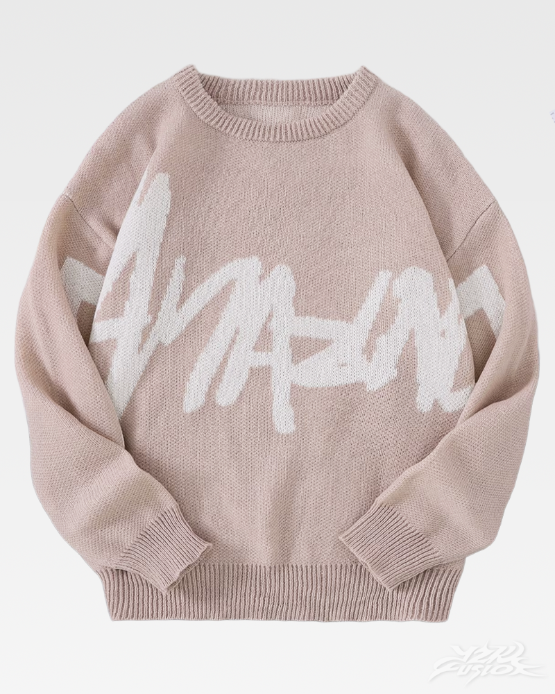 Sweter streetwear Y2K