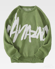 Sweter streetwear Y2K