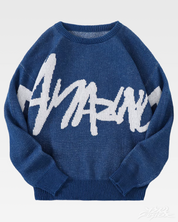 Sweter streetwear Y2K