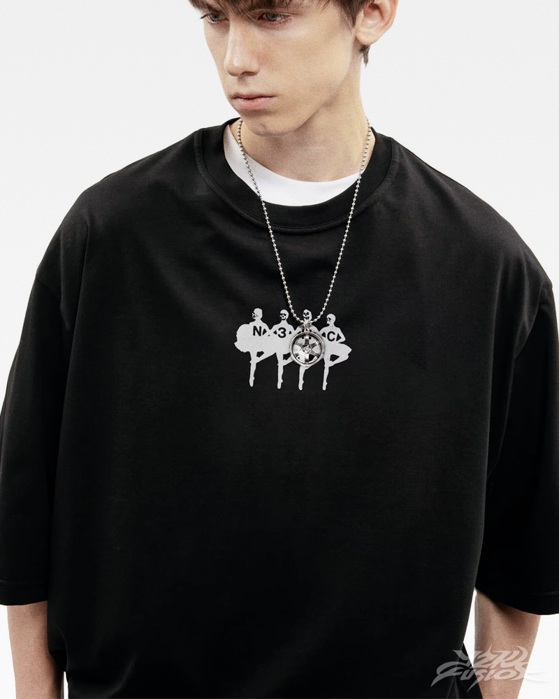 Y2K Schwanensee T-Shirt