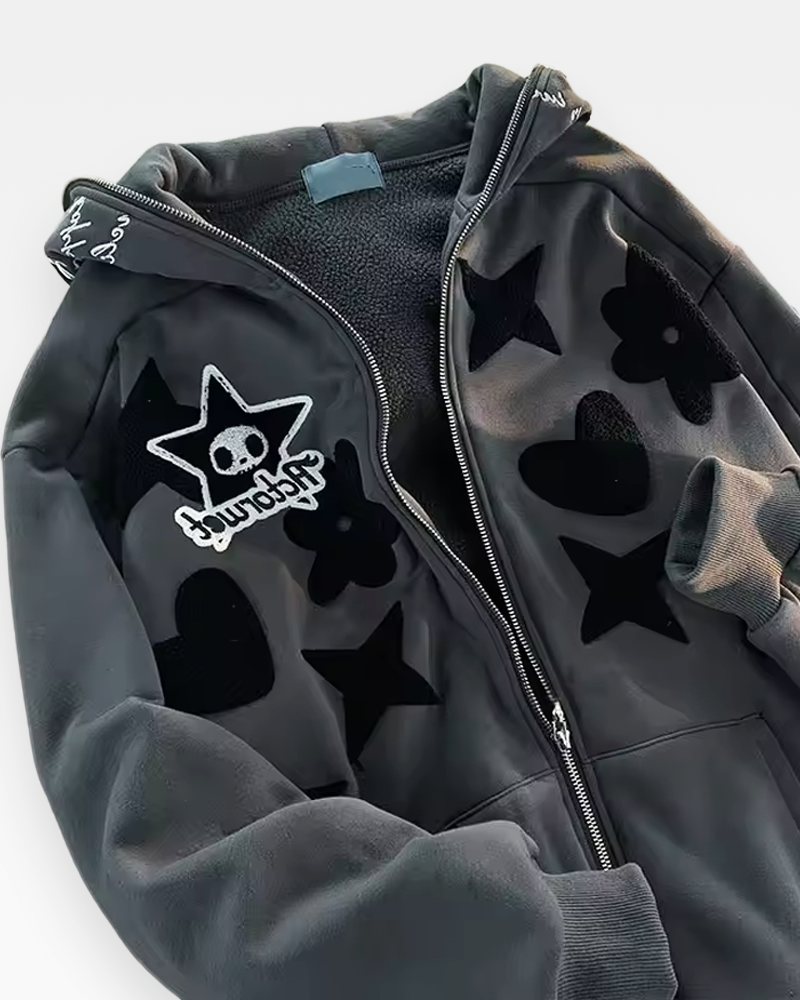 Y2K Zip Hoodie​