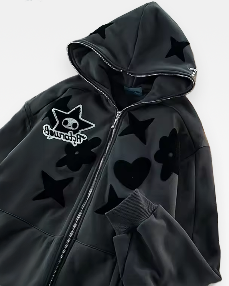 Y2K Zip Hoodie​